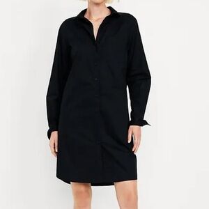 Mini shirt dress